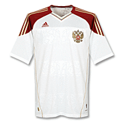 Rusia<br>Camiseta Visitante<br>2010 - 2011