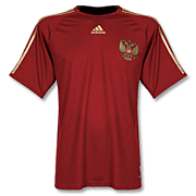 Rusia<br>Camiseta Local<br>2009 - 2010