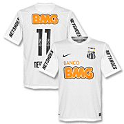 Neymar<br>Santos Thuis Voetbalshirt<br>2012