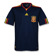 Spanje<br>Uit Voetbalshirt<br>2010 - 2011