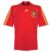 Spain<br>Home Shirt<br>2007 - 2009