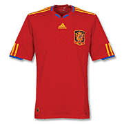 Spanje<br>Thuis Voetbalshirt<br>2010 - 2011