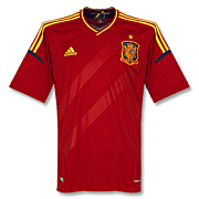 Spain<br>Home Shirt<br>2011 - 2013