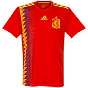 Spain<br>Home Shirt<br>2018 - 2019