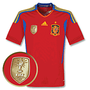Spanje<br>Thuis Voetbalshirt<br>2011