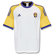 Suecia<br>Camiseta Visitante<br>2002 - 2003
