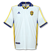 Suecia<br>Camiseta Visitante<br>2000 - 2001