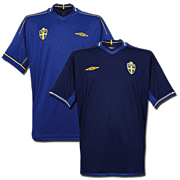 Zweden<br>Uit Voetbalshirt<br>2003 - 2004