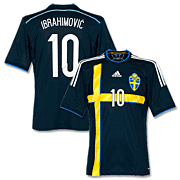 Zlatan Ibrahimovic<br>Sweden Away Jersey<br>2014 - 2015