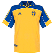 Zweden<br>Thuis Voetbalshirt<br>2000 - 2001 