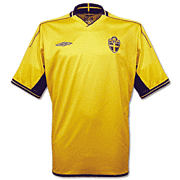 Zweden<br>Thuis Voetbalshirt<br>2003 - 2004