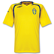 Suecia<br>Camiseta Local<br>2007 - 2008