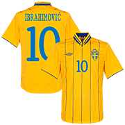 Zlatan Ibrahimovic<br>Sweden Home Jersey<br>2012 - 2013