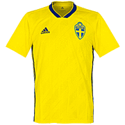Zweden<br>Thuis Voetbalshirt<br>2018 - 2019