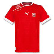 Switzerland<br>Home Shirt<br>2012 - 2013