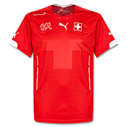 Switzerland<br>Home Shirt<br>2014 - 2015