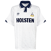Tottenham<br>Home Shirt<br>1991 - 1993