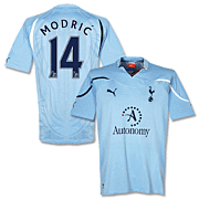 Modric<br>Tottenham Uit Voetbalshirt<br>2010 - 2011