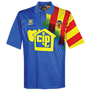 Valencia<br>Away Shirt<br>1993 - 1995