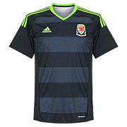 Wales<br>Uit Voetbalshirt<br>2016 - 2017