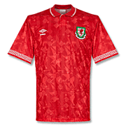 Wales<br>Thuis Voetbalshirt<br>1990 - 1992
