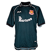 West Ham<br>Away Shirt<br>2000 - 2001