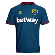 West Ham<br>Away Shirt<br>2018 - 2019