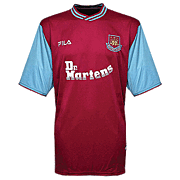 West Ham<br>Home Shirt<br>2001 - 2002