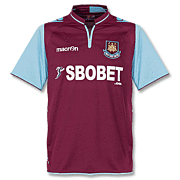 West Ham<br>Home Shirt<br>2012 - 2013