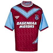 West Ham<br>Home Shirt<br>1993 - 1995
