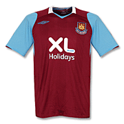 West Ham<br>Home Shirt<br>2008 - 2009