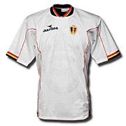 België<br>Uit Voetbalshirt<br>1998 - 1999
