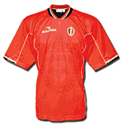 België<br>Thuisshirt<br>1998 - 1999
