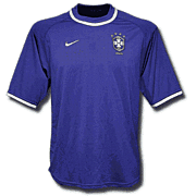 Brazilië<br>Uit Voetbalshirt<br>2000 - 2001