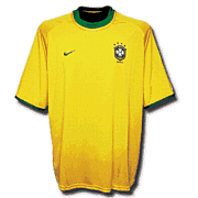 Brazil<br>Home Jersey<br>2000 - 2001