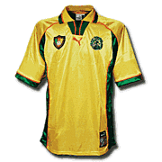 Camerún<br>Camiseta Visitante<br>1998 - 1999