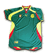Kameroen<br>Thuis Voetbalshirt<br>2000 - 2002