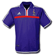 France<br>Home Shirt<br>2000 - 2001