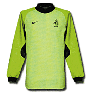 Holanda<br>Camiseta Visitante Portero<br>2000 - 2001