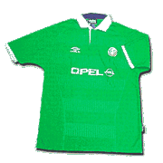 Ierland<br>Thuis Voetbalshirt<br>1999 - 2000