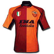 Maillot AS Rome<br>Cup<br>2001 -2002