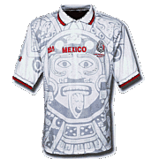 Mexico<br>Camiseta Visitante<br>1998