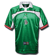 Mexico<br>Thuisshirt<br>2001 - 2002