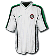 Nigeria<br>Camiseta Visitante<br>2000 - 2001