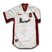 West Ham<br>Away Shirt<br>1998 - 1999