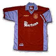 West Ham<br>Home Shirt<br>1998 - 1999