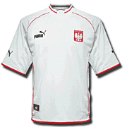 Poland<br>Home Shirt<br>2000 - 2001
