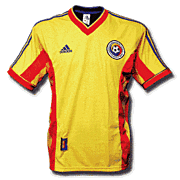 Rumania<br>Camiseta Local<br>1998 - 1999