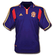 España<br>Camiseta Visitante<br>2000 - 2001