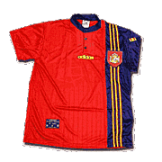 Spain<br>Home Jersey<br>1996 - 1998